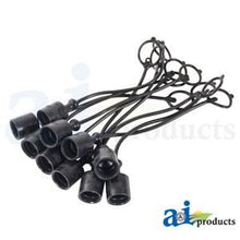(10) C211015 DUST CAP 1/2" BLACK (10