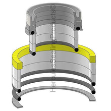 91124044 Crowd Cyl Seal Kit Fits Gradall 532C-6 534C-6