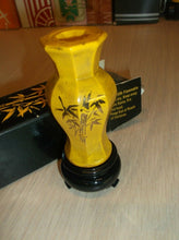 Avon Golden Bamboo Vase Bottle