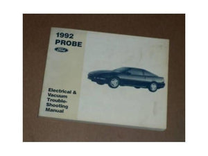 1992 Ford Probe Electrical & Vacuum Manual OEM