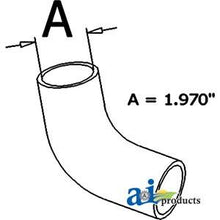 E7NN8260AA UPPER RADIATOR HOSE