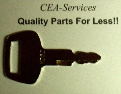 (1) Key Fits Hyundai Nagano Sunward Thomas Excavator Hanix GryMt Hitachi HD62 G6