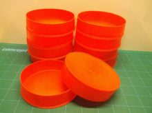 (10) Utility Cap, Straight Sided 4" C-38 By CAPLUGS QC381AK1
