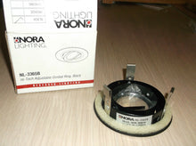 NL-3365B Nora Lighting Hi-Tech Adjustable Gimbal Rim Black JJ1
