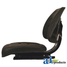 T122BL Seat Non-Susp/Slide Track, Black Fits: Allis-Chalmers,Case-IH,John Deere,