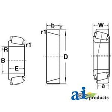 28682-I Cone Tapered Roller Bearing Fits Misc Tapered Cones