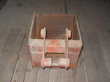 18" Ditch Witch Used Bucket Flange Spacing 6" & 2-1/4" Pin 1-1/2" C-to-C 8-7/8"