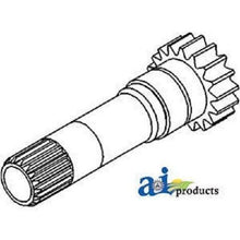 1868531M1 Trans. Pinion Shaft Fits Massey Ferguson 158 20 30 31 40 50 135 148