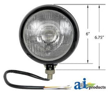 HL400B HEADLAMP ASSY BLACK