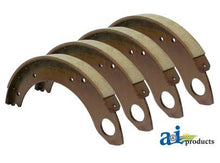 (4) F2NN2218AA BRAKE SHOE W/LINING