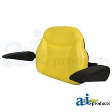 BB109YL CUSHION BACK; YELLOW