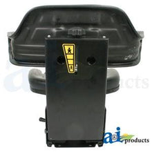 W333BL SEAT TRACTOR BLK