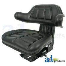 W333BL SEAT TRACTOR BLK