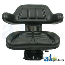 W333BL SEAT TRACTOR BLK