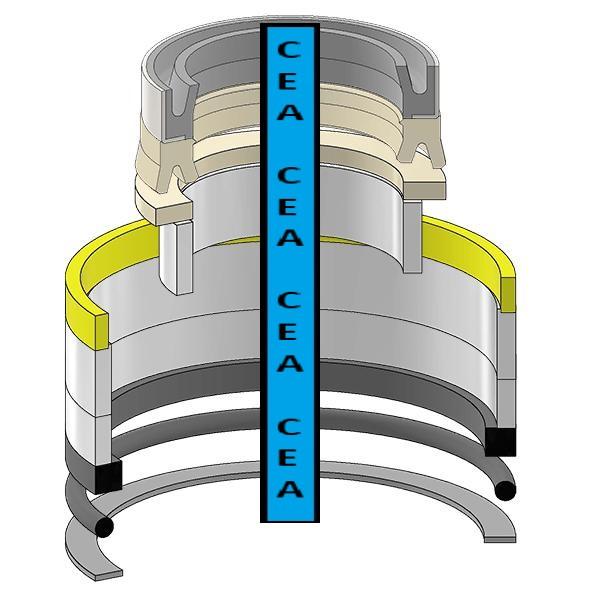 G109471 Stabilizer Dozer Lift Cylinder Seal Kit Fit Case 480C 480E W14 (H3)