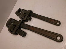 Vintage Dunlap Pipe Wrench Lot 8" & 10"