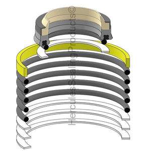 19000-52099 Bucket Cylinder Seal Kit Fits Takeuchi TB035