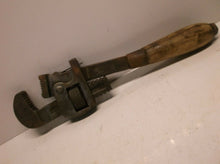 Stillson Wrench Pipe 10' Vintage Wood Handle