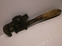 Stillson Wrench Pipe 10' Vintage Wood Handle