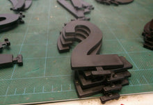 Assorted Number Signs 3.5"