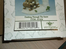 87/624 Charming Tails Mouse Figurine "Dashing Through The Snow"