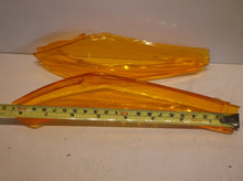L & R Hand Amber Tail Light Lens Inserts