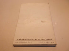 Snap-On Modis Asian Imports Scanner Plug-In Manual Form ZEEMS303A02 JJ1