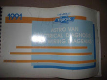 1991 Chevy Astro Van Electrical Diagnosis and Wiring Diagrams Manual