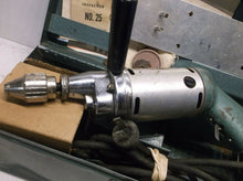 Montgomery Ward POWR-Kraft 1/4" Electric Drill 05TPC-2603 W/Stand,Handle,Case
