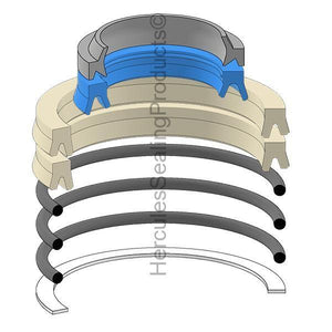 231-02906 Arm Boom Swing Cylinder Seal Kit Fits JCB 801