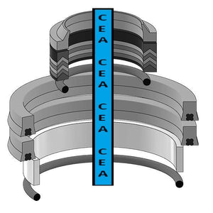 147732 Stabilizer Cylinder Seal Kit Fits Prentice Log Loader 410