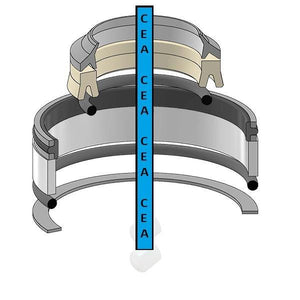 4906332 Hydraulic Cylinder Seal Kit Fit Allis-Chalmers Fork Truck 1-1/4 X 3