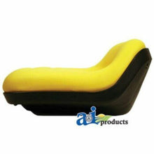 TY15862 Seat Low Back Yellow Fits John Deere: F510,F525,RX63,RX73,RX75,RX95,SX75