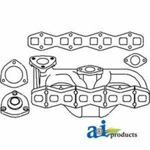 1046679M1 Exhaust Manifold Fits Massey Ferguson TE20 TO20 TO30 TO35 135 35