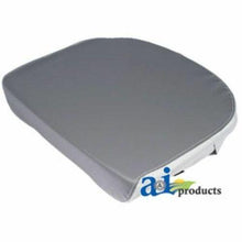 513351M91-S9 Canvas Base Seat Cushion, Strap-On, Grey Fits Massey Ferguson:20,