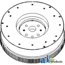 RE51448 Flywheel w/ Ring Gear Fits JD 400G 450B 450C 450D 450E 455D 455E
