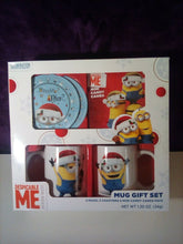 Despicable ME Holiday Christmas Mug Gift Set 2 Mugs, 2 Coasters MC1