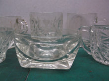Lot of 6 assorted glassware