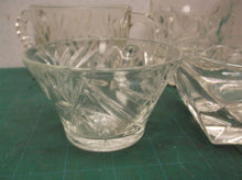 Lot of 6 assorted glassware