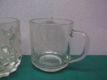 Lot of 6 assorted glassware
