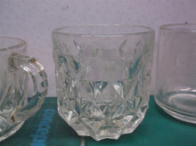 Lot of 6 assorted glassware