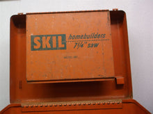 Skil home builders 7 1/4 circular saw vintage case model 887