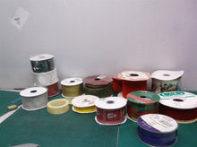 ASSORTED LOT OF CRAFT RIBBON SOME FULL ROOLS SOME NOT