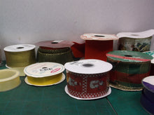 ASSORTED LOT OF CRAFT RIBBON SOME FULL ROOLS SOME NOT