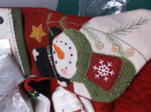 Lot of 10 assorted Holliday stockings