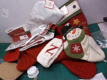 Lot of 10 assorted Holliday stockings