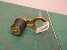 MARINE BOAT BRASS FLIP TOP DRAIN PLUG 1" DIAMETER SNAP HANDLE NEOPRENE SEAL