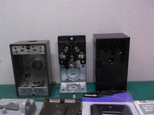 lot of electrical box plates