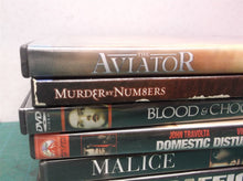 6 dvd Traffic Malice Domestic Disturbance Blood & Choc Murder by Numbers Aviator