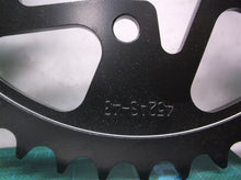 VORTEX STEEL REAR SPROCKET BLACK 43T Fits: Kawasaki EX650 Ninja 650R,Z1000,ZX100